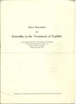 PENICILLIN IN THE TREATMENT OF SYPHILIS  1944