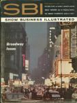 SHOW BUSINESS ILLUSTRATED NOV,1961 BROADWAY ISSSUE