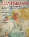 JEAN HARLOW'S LIFE STORY BY LOUELLA PARSONS,1964