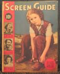 SCREEN GUIDE MAG, JUNE,1939 SHIRLEY TEMPLE