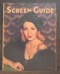 SCREEN GUIDE MAG, MARCH, 1945 LANA TURNER