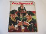 Leatherneck Magazine, March 1946-Having a Beer