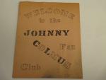 Johnny Colmus- Nobody Cares for You- country singer