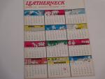 Leatherneck Magazine-1/1978- New Year's Calendar-cover