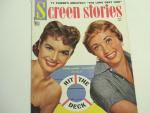 Screen Stories Magazine- 3/1955- Debbie Reynolds Cover