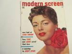 Modern Screen Magazine -6/1954- Lana Turner Cover