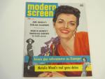 Modern Screen Magazine - 9/1956- Jane Russell Cover