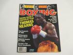 Boxing Scene Mag.- 3/ 1990- Thomas Hearns Cover