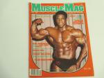 Muscle Magazine- 11/1981- Bertil Fox Cover