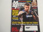 Muscle & Fitness Magazine- 1/2009- Frank Mir UFC- Cover
