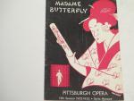 Pittsburgh Opera- 4/23/53- Madame Butterfly