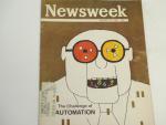 Newsweek Magazine 1/25/1965- Automation Issue