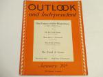 Outlook & Independent Magazine- 1/29/1930