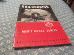 Boy Scouts-Merit Badge Series- Railroading- 1966