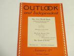 Outlook & Independent -new world bank 1/8/1930