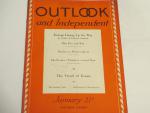 Outlook & Independent Magazine- 1/21/1931