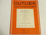Outlook & Independent pseudoanalysis  - 7/9/1930