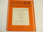 Outlook & Independent god's dark children- 7/23/1930