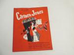 Carmen Jones Program Book Oscar Hammerstein1943