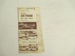Greyhound Bus Timetable 10/30/1960- East Coast