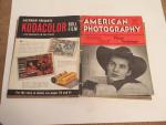 American Photography- Vol.36, 1942 Bound All Issues