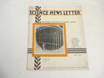 Science Newsletter- 4/1/1939- Wind Vanes