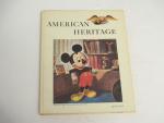 American Heritage 4/1968 Mickey Mouse Cover