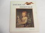 American Heritage 12/72 Growing Up in Early America