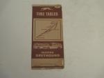 Greyhound Routes-Timetable 10/27/1957 Pgh. to NYC