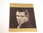 Wisdom Magazine- # 7 Laurence Olivier  7/1956