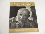 Wisdom Magazine- # 25 Artist Pablo Picasso 5/1958