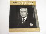 Wisdom Magazine # 27 Historian Arnold Toynbee 9/58