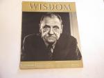 Wisdom Magazine- # 16 Somerset Maugham 4/1957