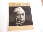 Wisdom Mag.- # 34 Prime Minister Nehru of India 6/60