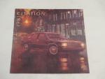 Chevrolet Citation- 1981 New Car Ad Pamphlet