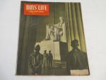 Boys' Life Magazine- 7/1948- Lincoln Memorial