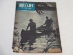 Boys' Life Magazine- 5/1948- Canoe on the River