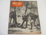 Boys' Life Magazine- 1/1948- Mountain Climbing