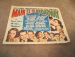 Main Street to Broadway-Original Half Sheet Poster 1953