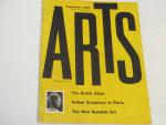 Arts Magazine- Sept 1960- The New Spanish Art