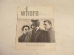 Where and What to Do- 6/8/1963 New York
