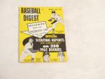 Baseball Digest- 3/1962- Sam Mc Dowell & Rookies
