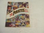Pittsburgh Pirates 1978 Yearbook- All Time Roster