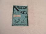 Freedom Press- Summer 1948- #1- Spotlight Democracy