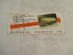 Warwood Transfer Co. Wheeling W. Va.- Ad Card