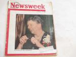 Newsweek Magazine 8/22/1949- Eleanor Roosevelt