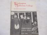 W & J College- Alumni Bulletin- 7/1962- Commencement