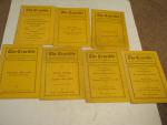 The Crucible- American Chemical Society 1929- Lot of 7
