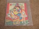 Baby Sitter Paper Doll Book 1956- Unused in Color