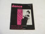Dance Magazine- 4/1952- Martha Graham on cover